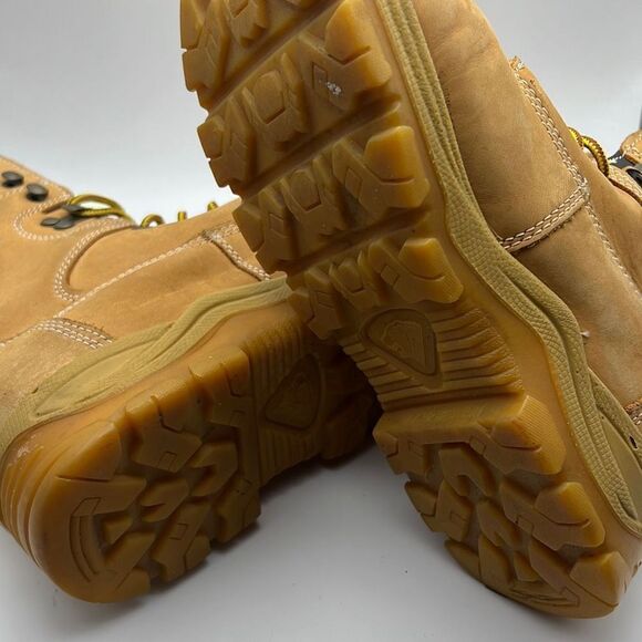 Herman survivors steel toe leather upper‎ Preowned boots- mens 7 - Picture 14 of 16